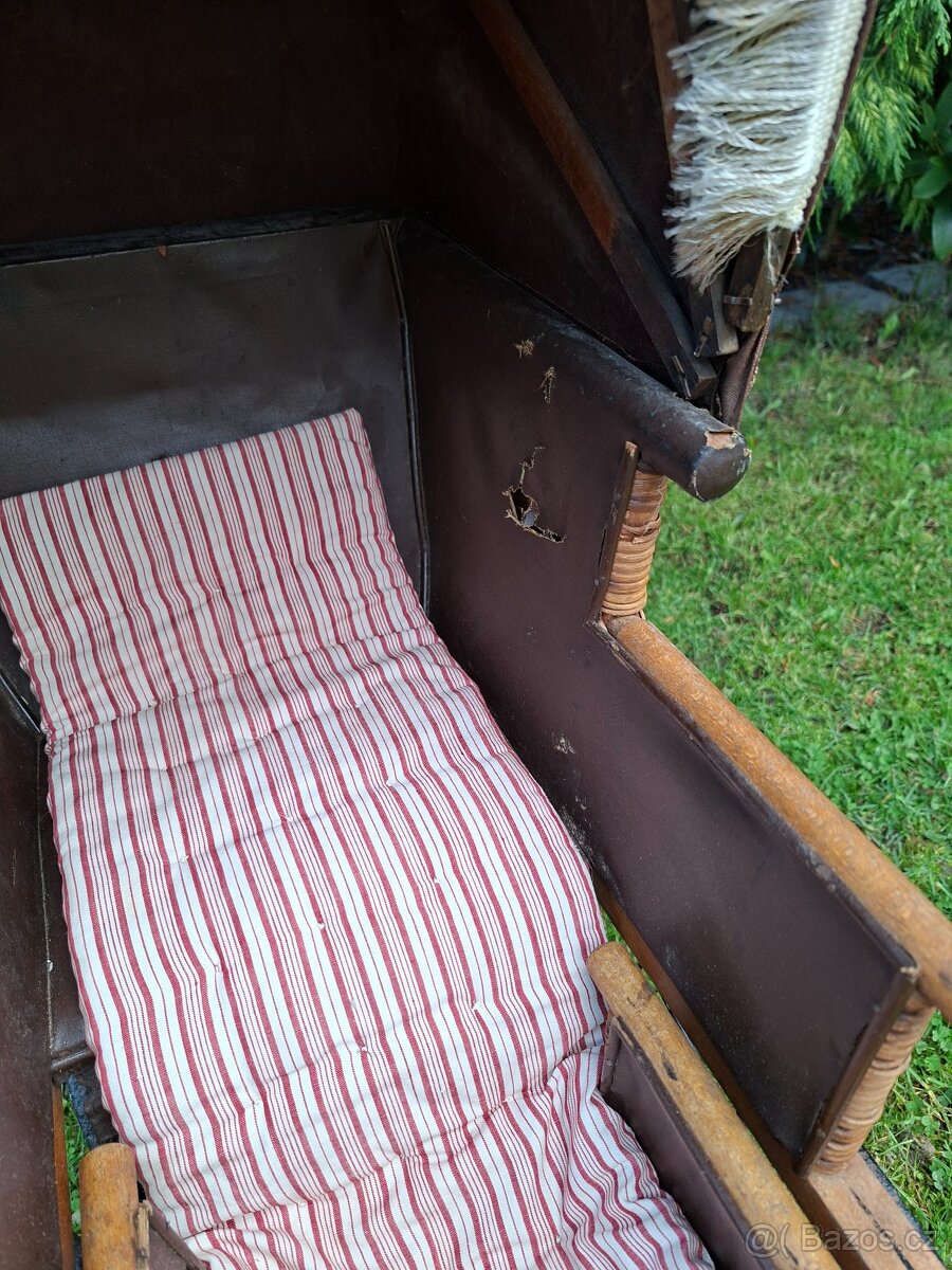 Starožitný kočárek pro panenky č. 950 - 10