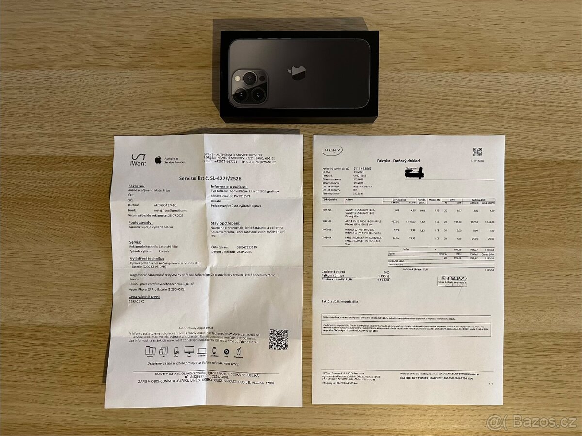 iPhone 13 Pro 128GB Grafitový - 10