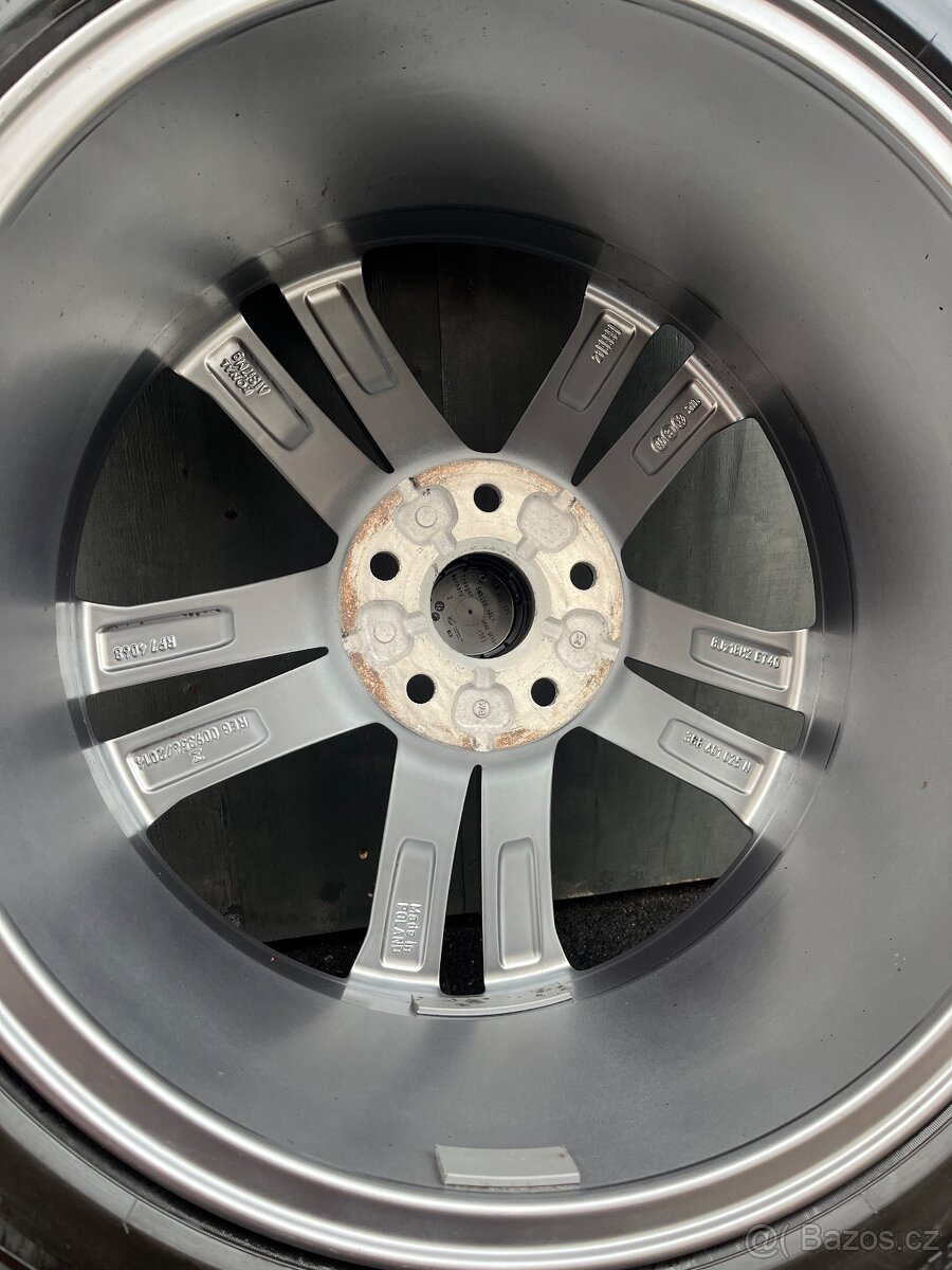 Alu vw Arteon Sebring 245/45/18 zimní 5x112 - 10