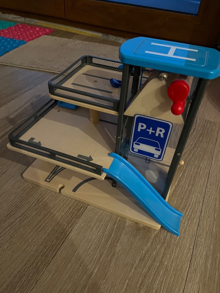 Dřevěná vláčkodráha - elektrická mašinka - 10