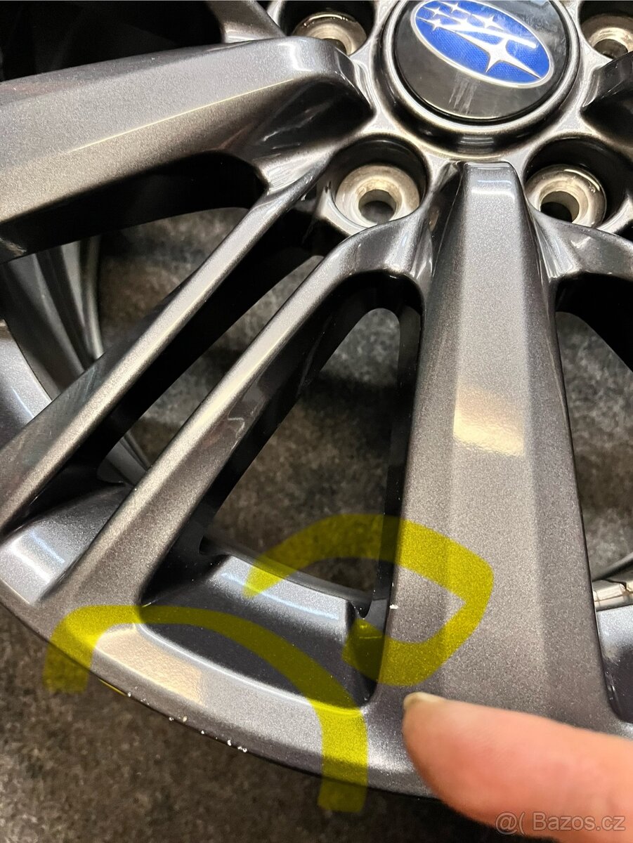 R17 Subaru WRX originál Alu disky 5x114,3 - 10