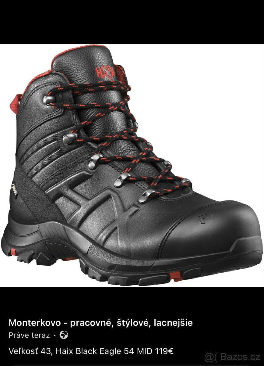 Pracovní boty, velikost 43, MIX - 10