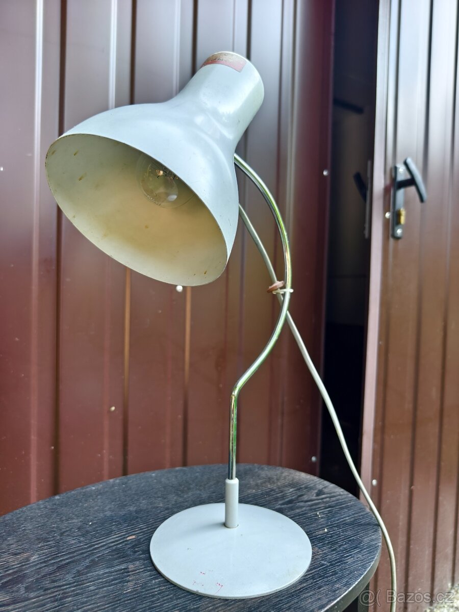 Retro stolní lampa Josef Hůrka - 10