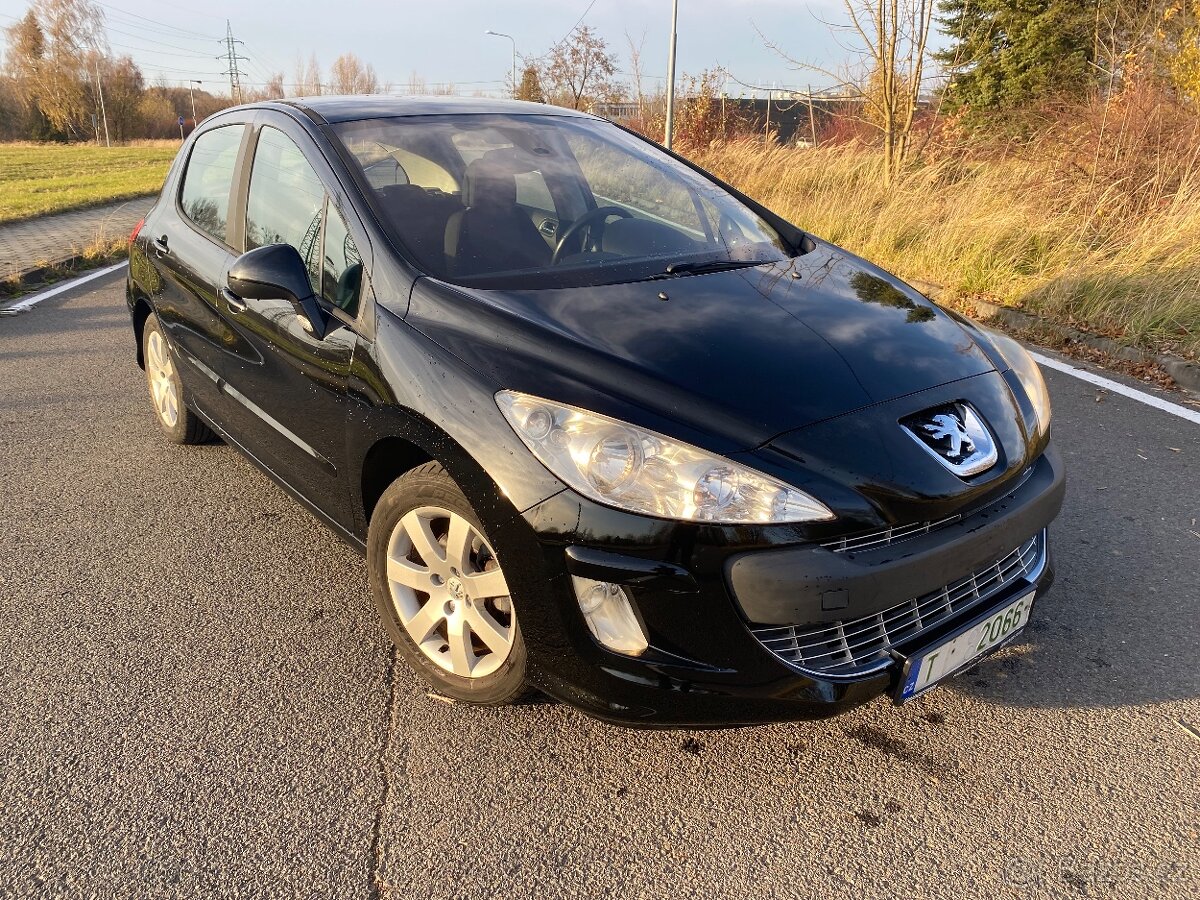 PEUGEOT 308 ROK 2008 1.6i 88kW BENZÍN + LPG - 10