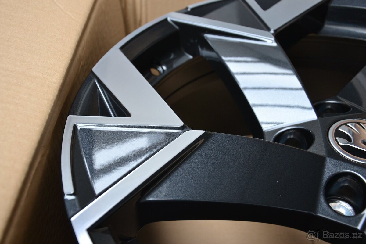 Škoda Superb III/IV/VW Passat B8-NOVÉ orig.Alu 18-8x18,ET44 - 10