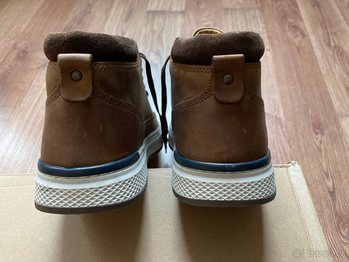Nové pánské kožené podzimní/zimní boty Weinbrenner - č. 42 - 10