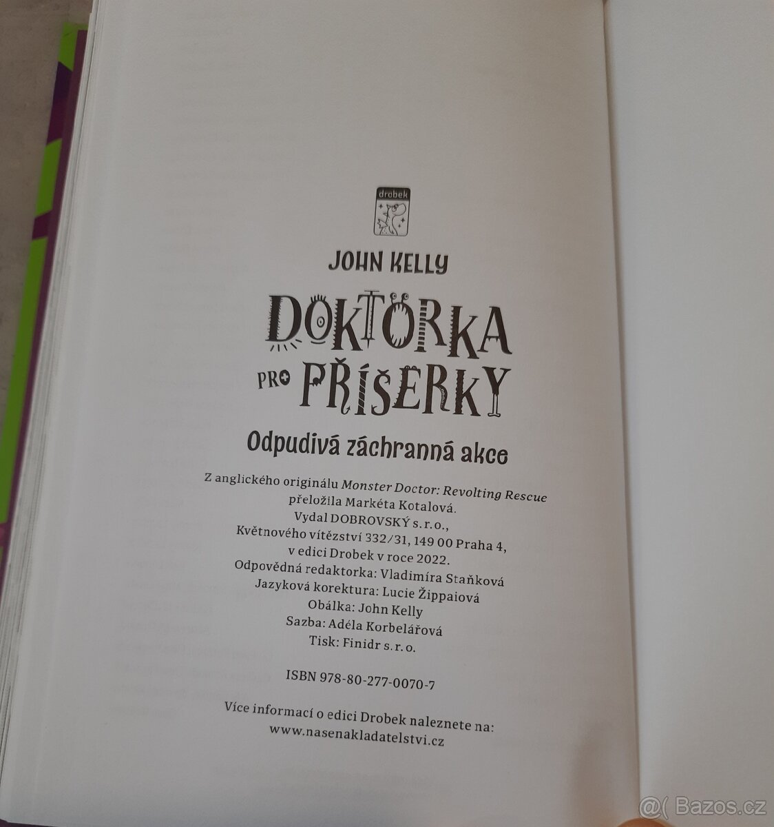 Doktorka pro příšerky - John Kelly díl. 2. a 3. díl - 10