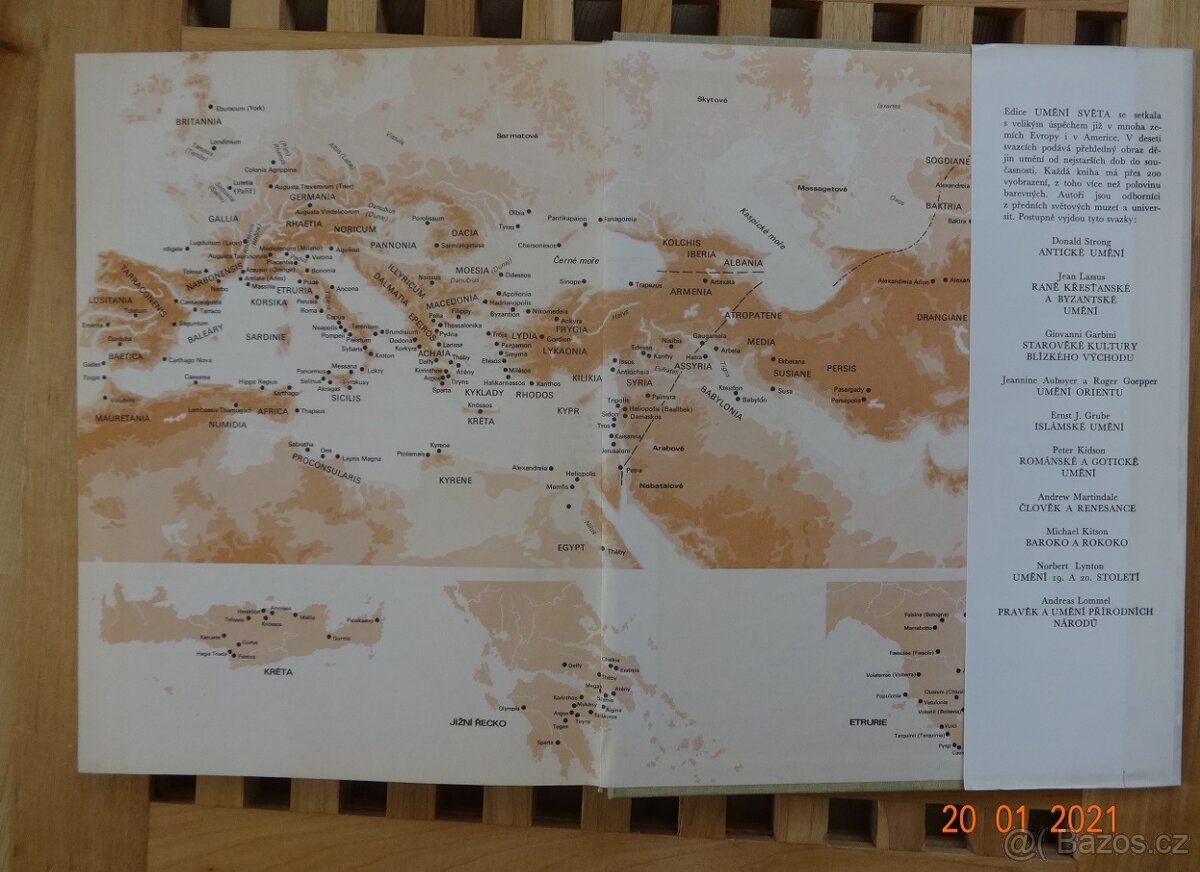 Kniha ANTICKÉ UMĚNÍ v edici Umění světa - 10