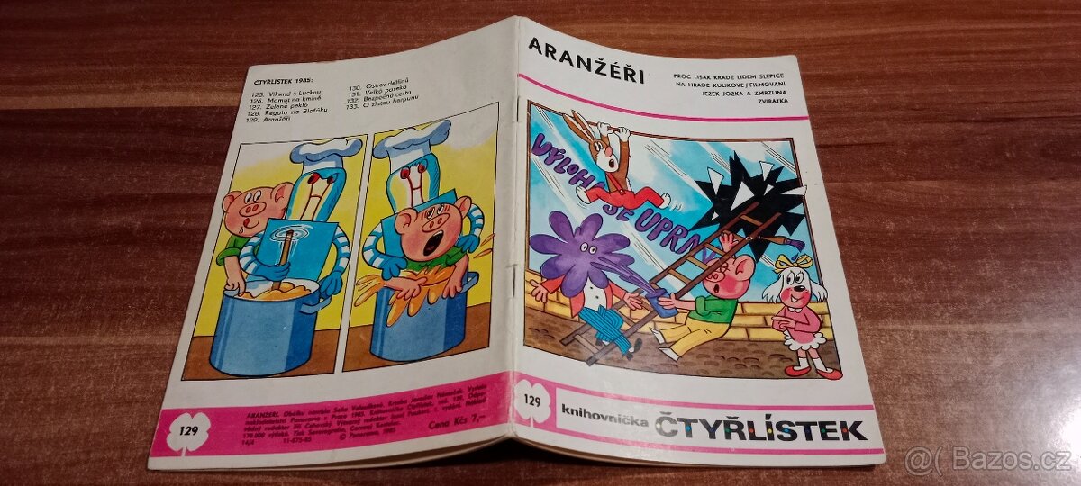 Čtyřlístek č. 126 - 133. Ročník 1985. - 10