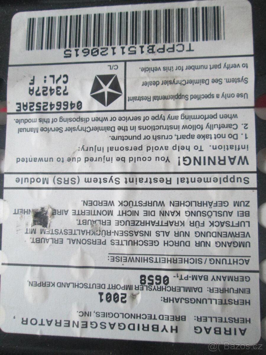 Chrysler PT Cruiser 2.0i r.2004 - 10