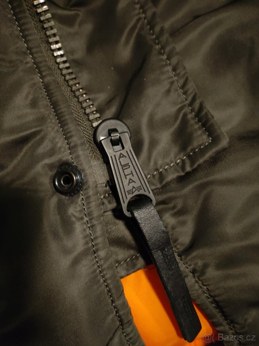 BUNDA N3B ALJAŠKA ALPHA INDUSTRIES OLIVE XXL - 10