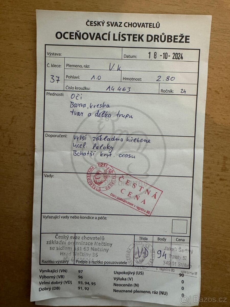 Vlaška koroptví - násadová vejce - 10