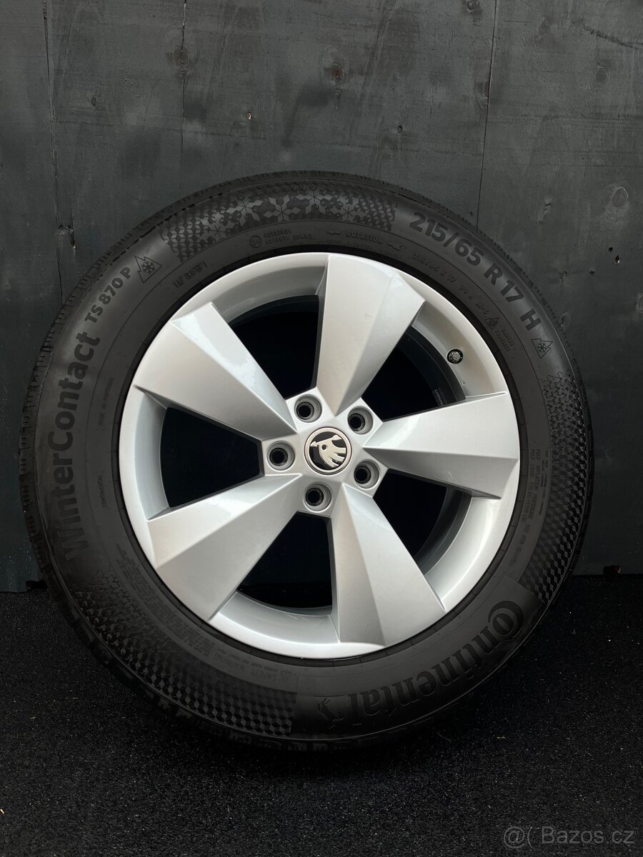 Alu škoda Kodiaq Nanuq 215/65/17 zimní - 10