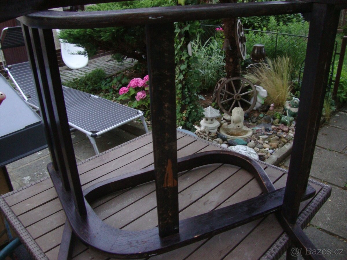 2x starožitné retro křeslo Koželka Kropáček z 50. let pěkná - 10