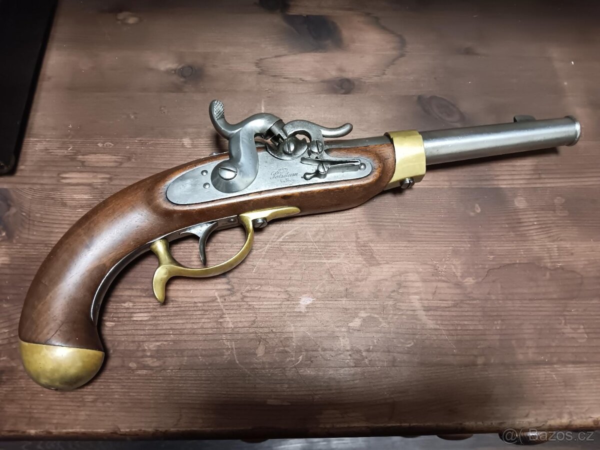 Pruská jezdecká perkusní pistole 1850 - 10