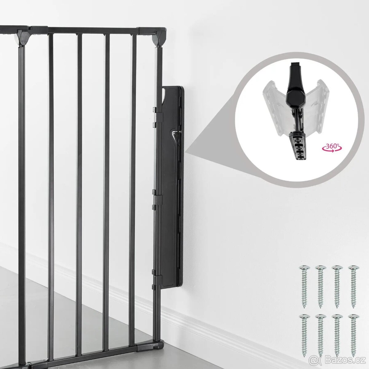 Bezpečnostní zábrana ke krbu, ke schodům Agni - 10