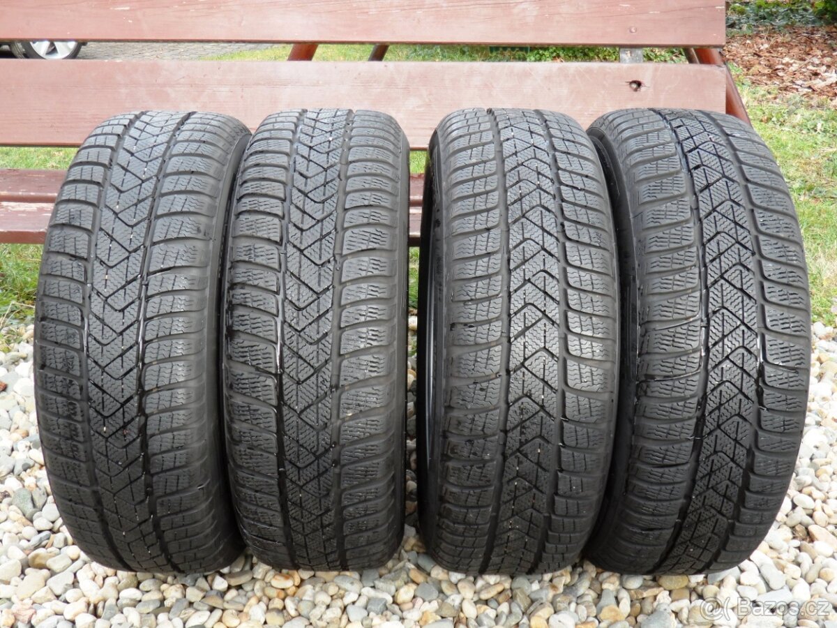 Originál Alu VW +Zimní Pneu Pirelli 205/60/16, ET 48 5X112 - 10