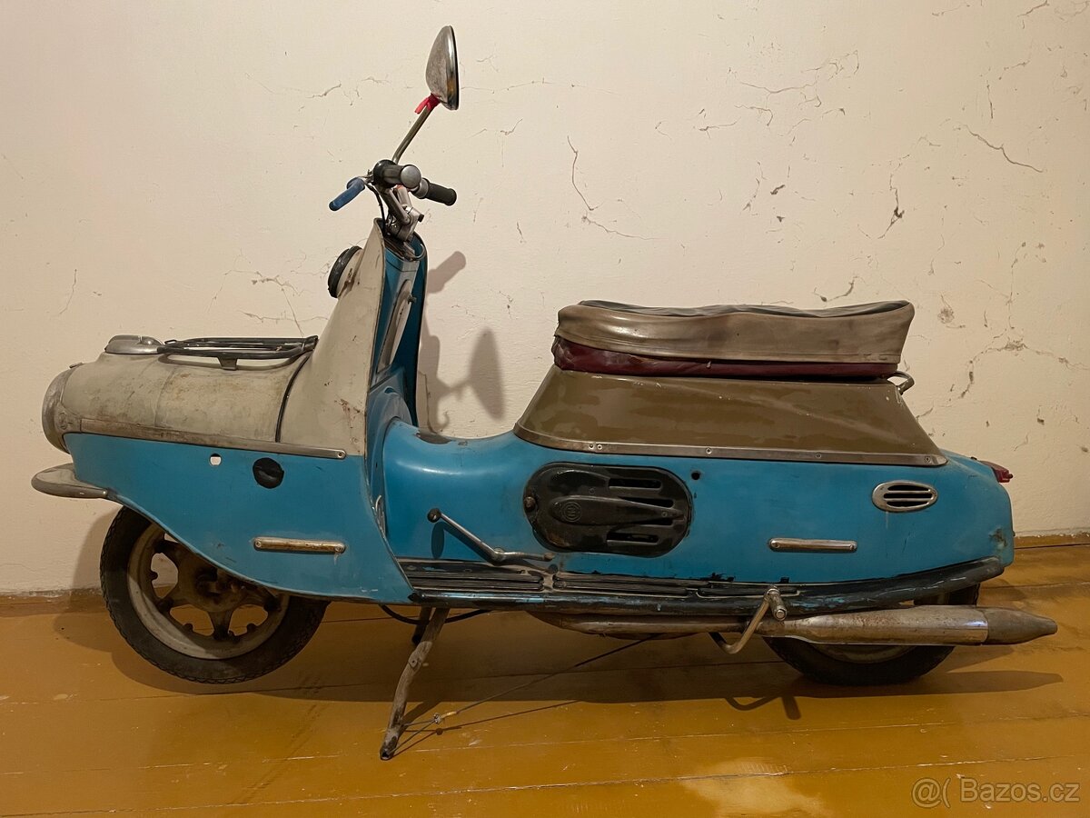 Cz 175/501 skútr prase s platným Tp doklady - 10