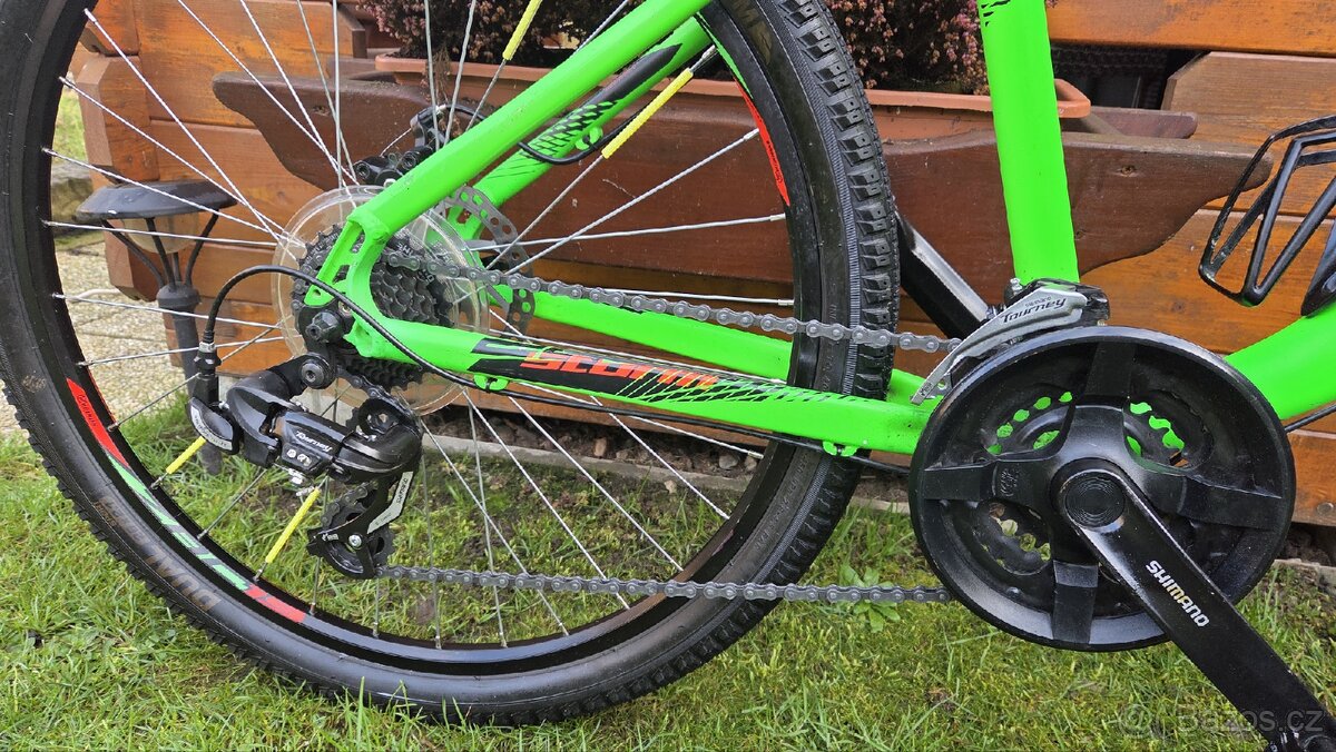 Dětské horské kolo 26" Rock Machine Storm v.16" 150-168cm. - 10