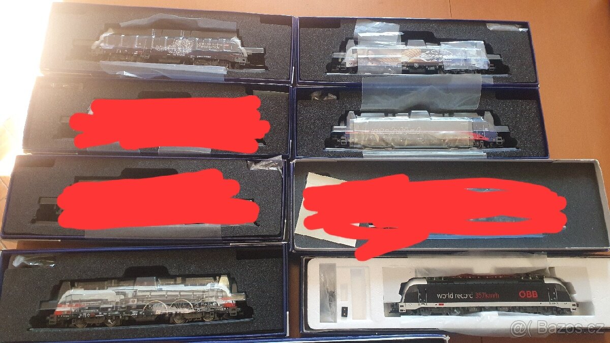 H0 lokomotivy trix roco brawa redukce sbírky - 10