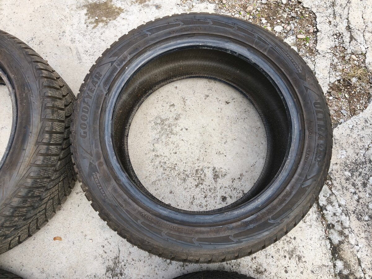 18" zimní alu Ford / Volvo + Goodyear 235/50R18 8mm - 10