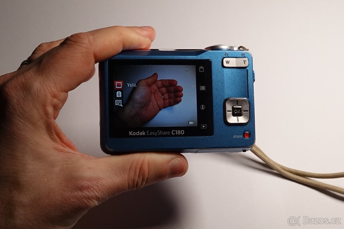 Kodak EasyShare C180 Modrý - 10