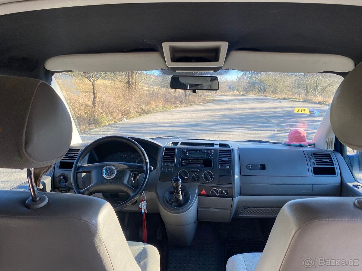 Volkswagen T5 1.9 Tdi 63kw webasto tažné - 10