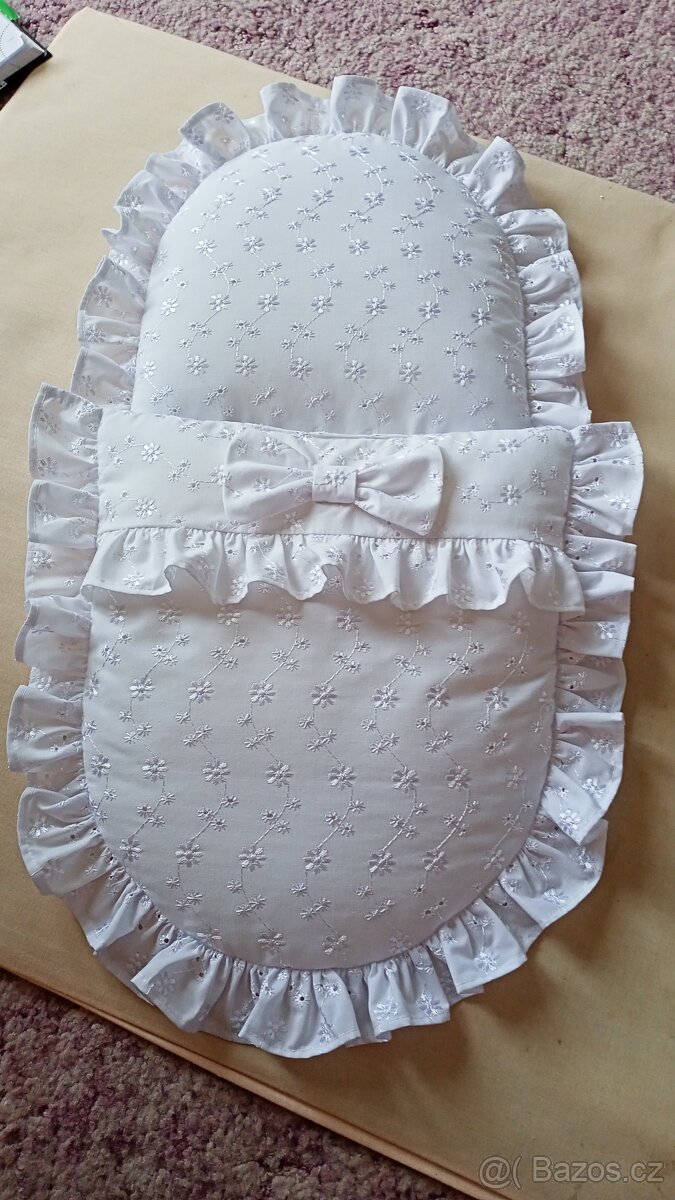 Peřinky do kočárků pro panenky z různých barev-látky Madeiry - 10