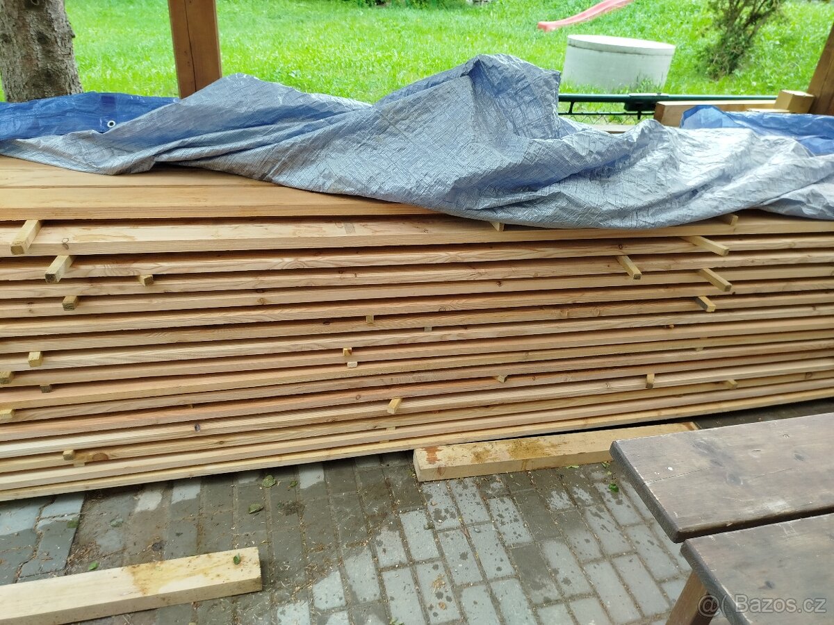 Terasová prkna modřín 34mm - 10