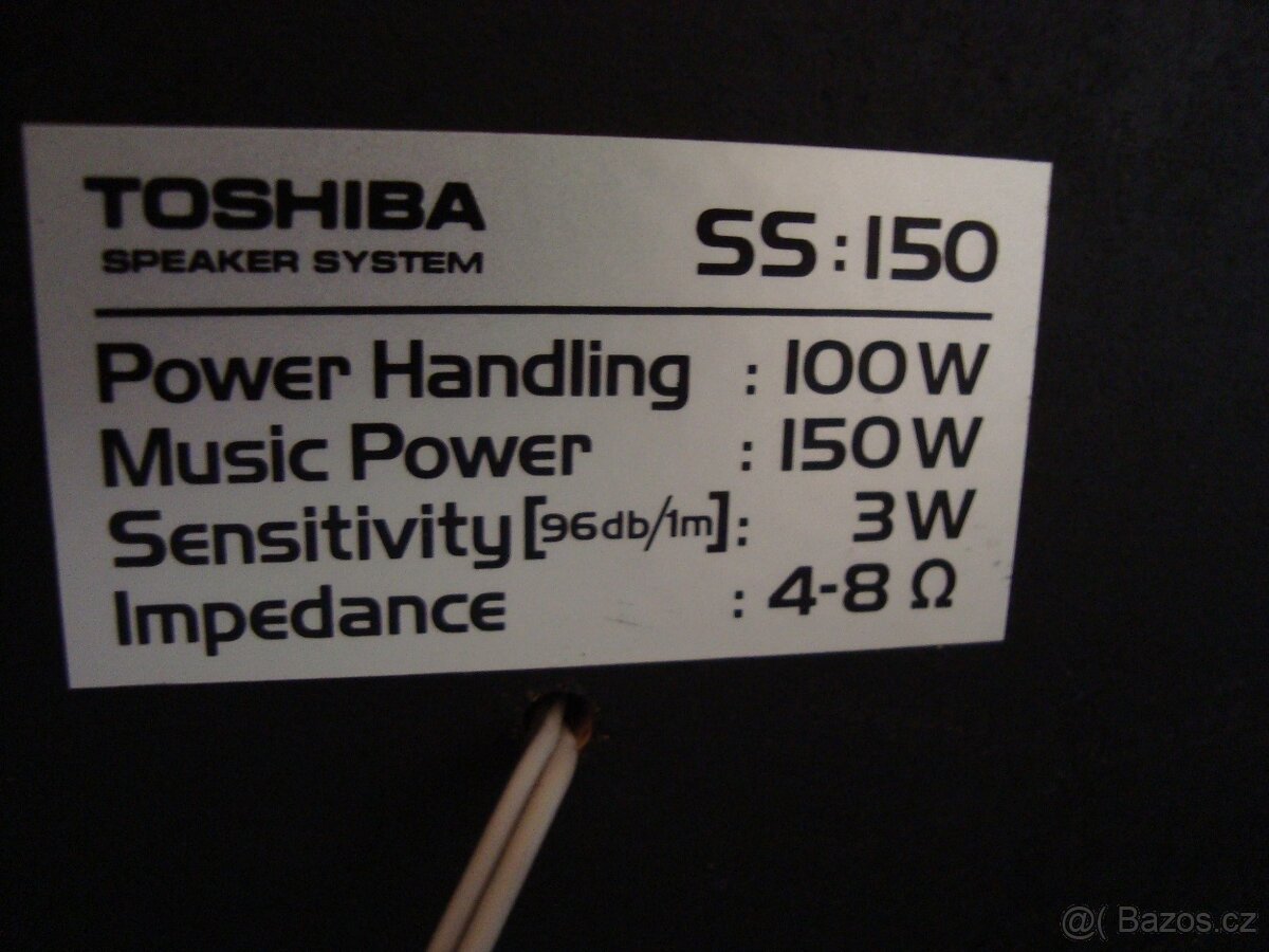 Reproduktory Toshiba SS-150 - 10
