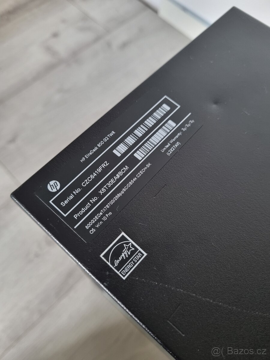 HP EliteDesk 800 G2 Tower / i7-6700, GTX960 2GB - 10