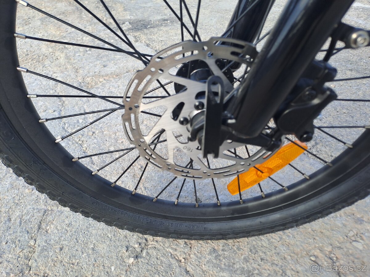 Skládací elektrokolo, 18ah baterie, najeto 160km - 10