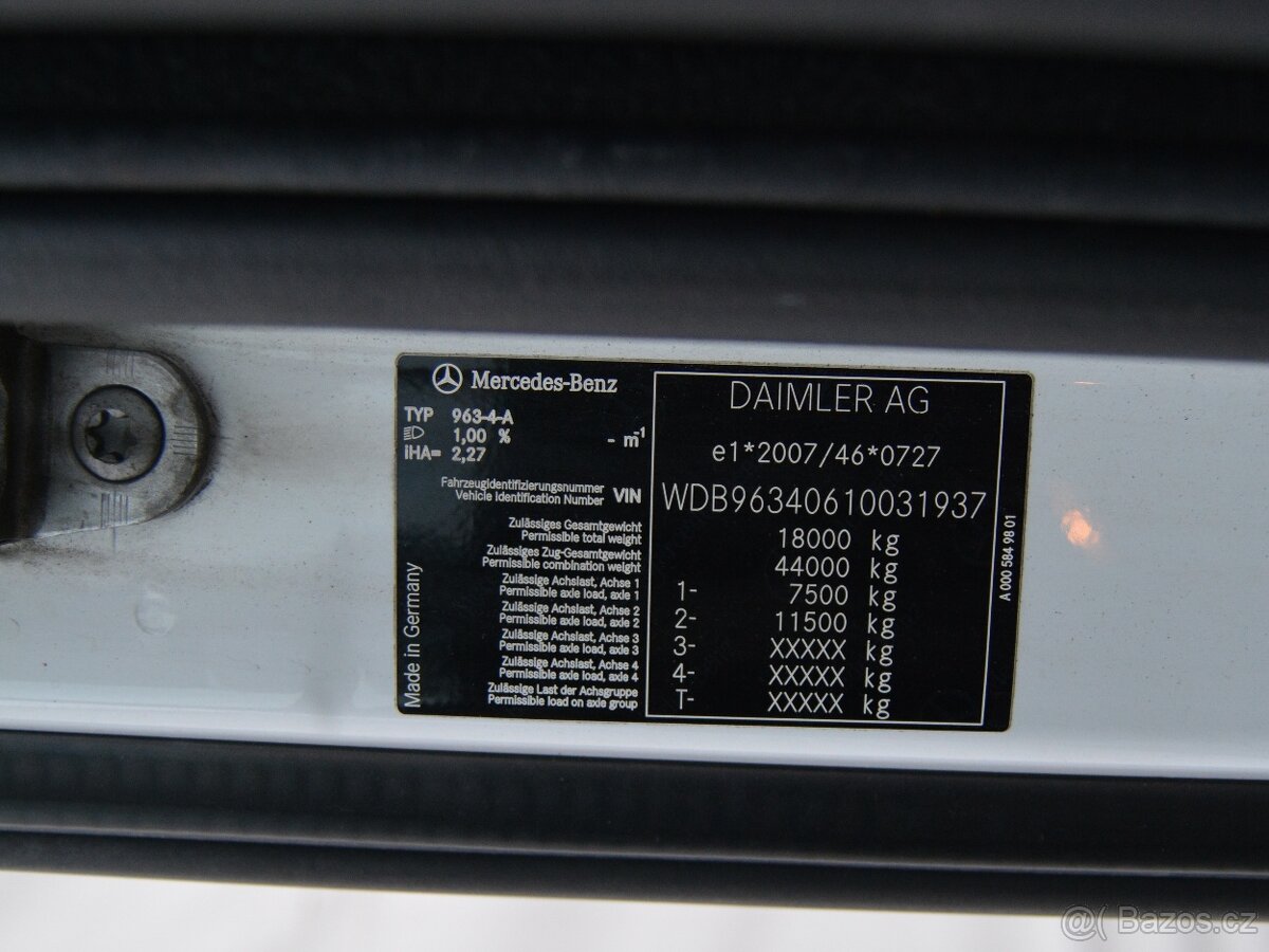 MERCEDES-BENZ ACTROS 1842 lowdeck - tahač - 10