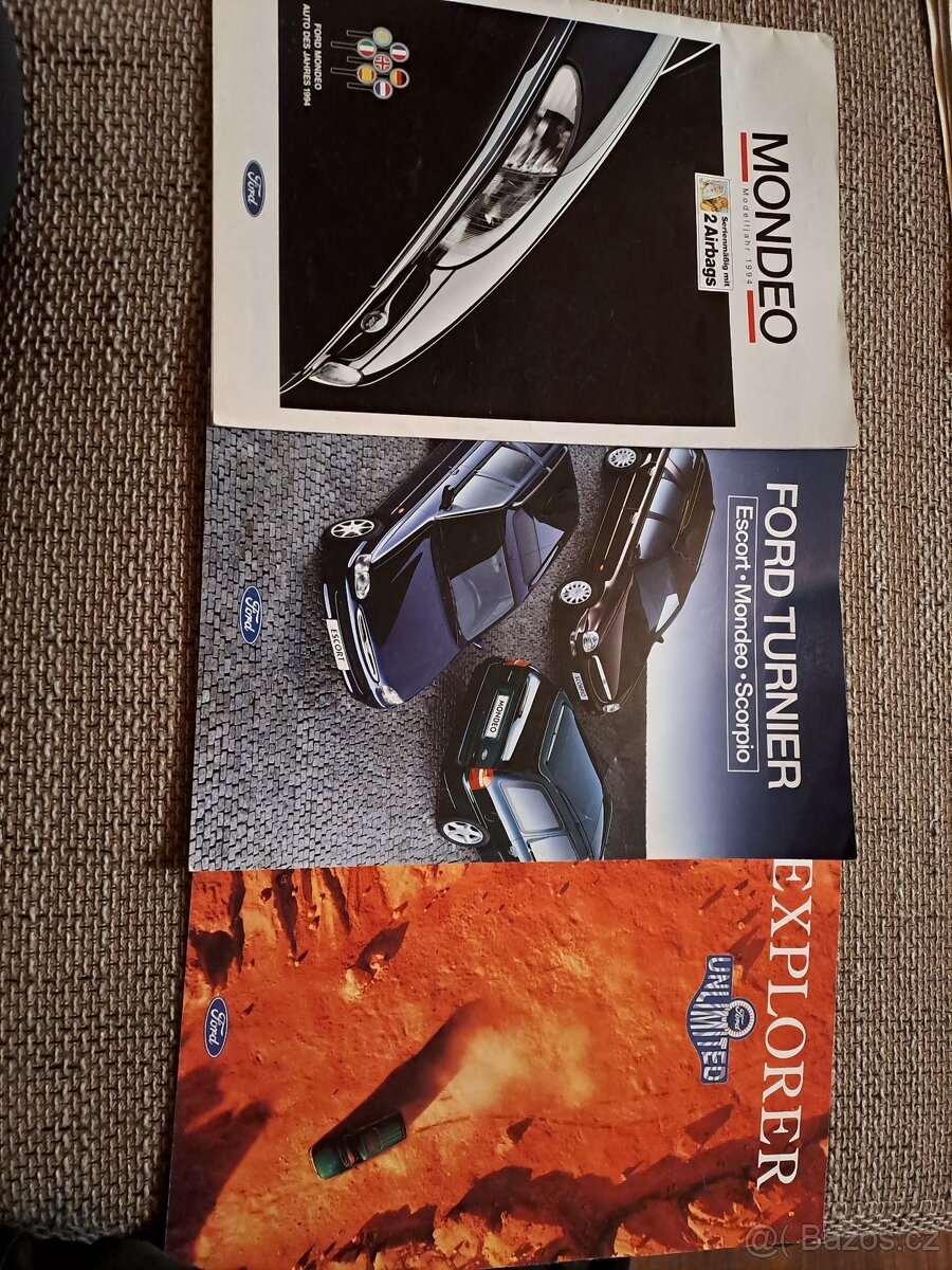 Prodám dobové prospekty Ford - 10