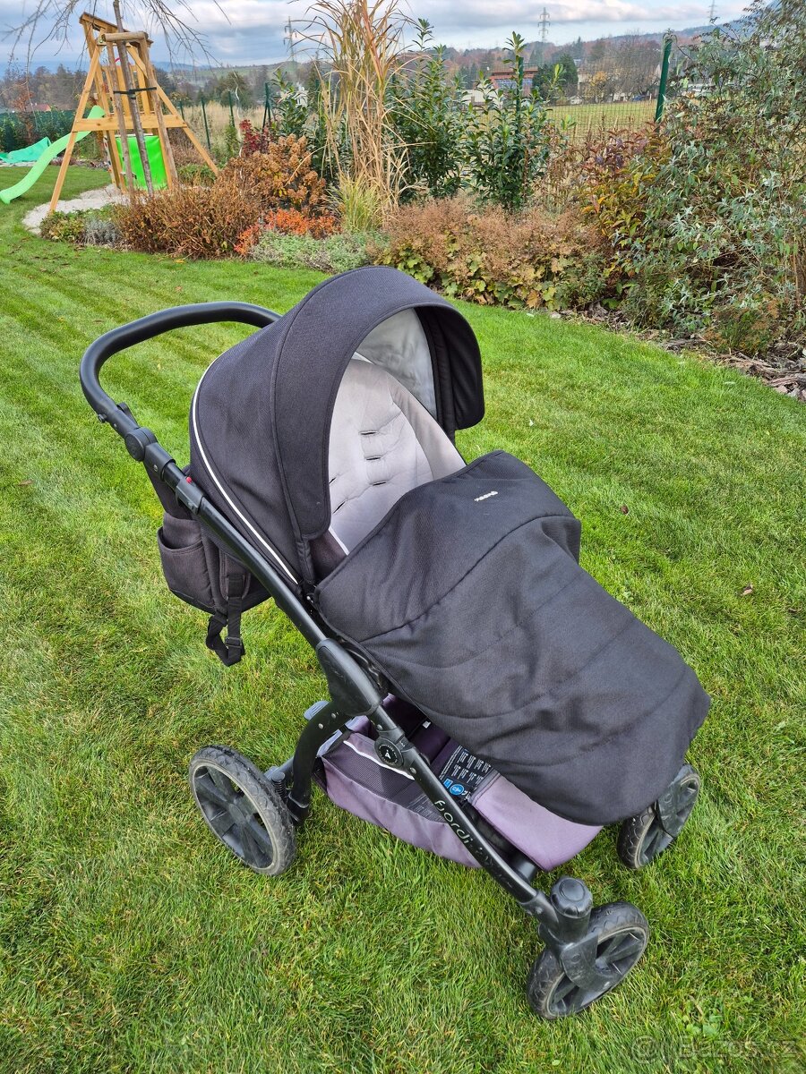 Kombinovaný kočárek Noordi Fjordi III 2022 2v1 - korbička/sp - 10