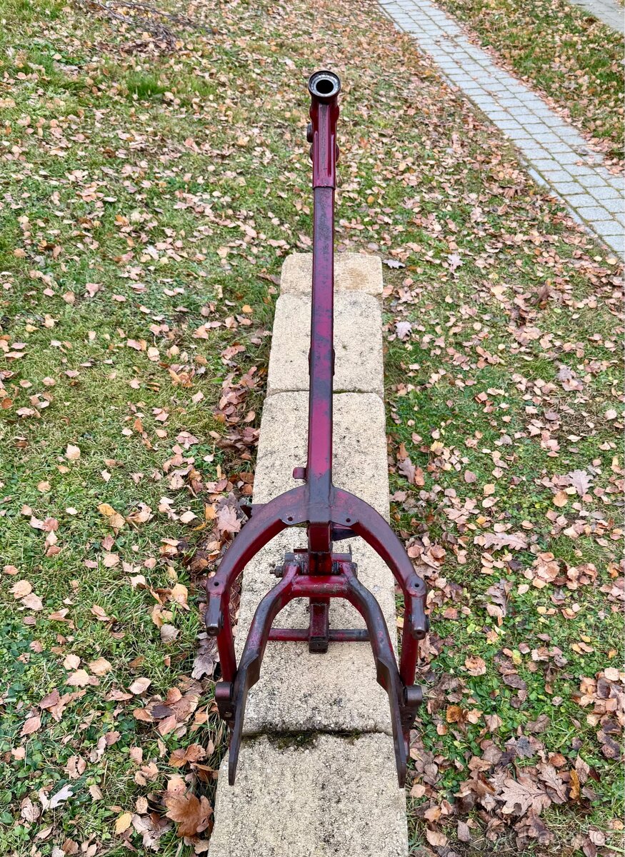 Jawa CZ 250 353 - rám s anglickým štítkem - 10