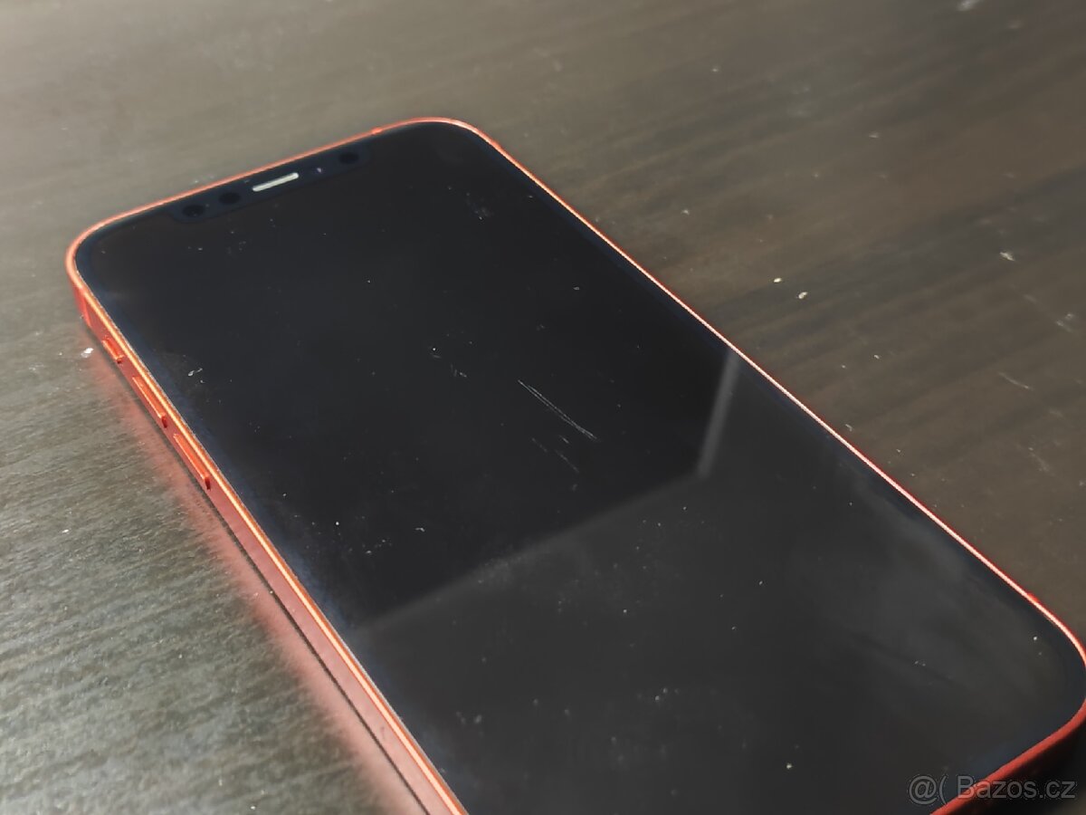 iPhone 12 128gb red + obaly - 10