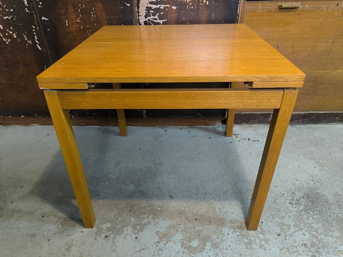 Retro jídelní rozkládací stůl - Brusel 70. léta - 10