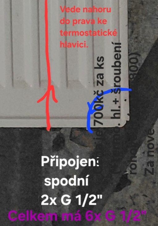 5ks Radiátory deskové 21 VK (60×100×7) - 10