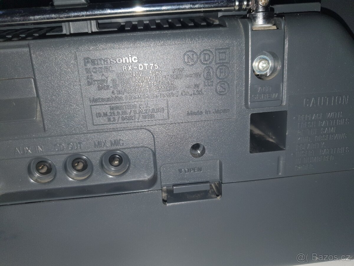 Panasonic RX-DT75 Kobra rok 95 made in japan - 10