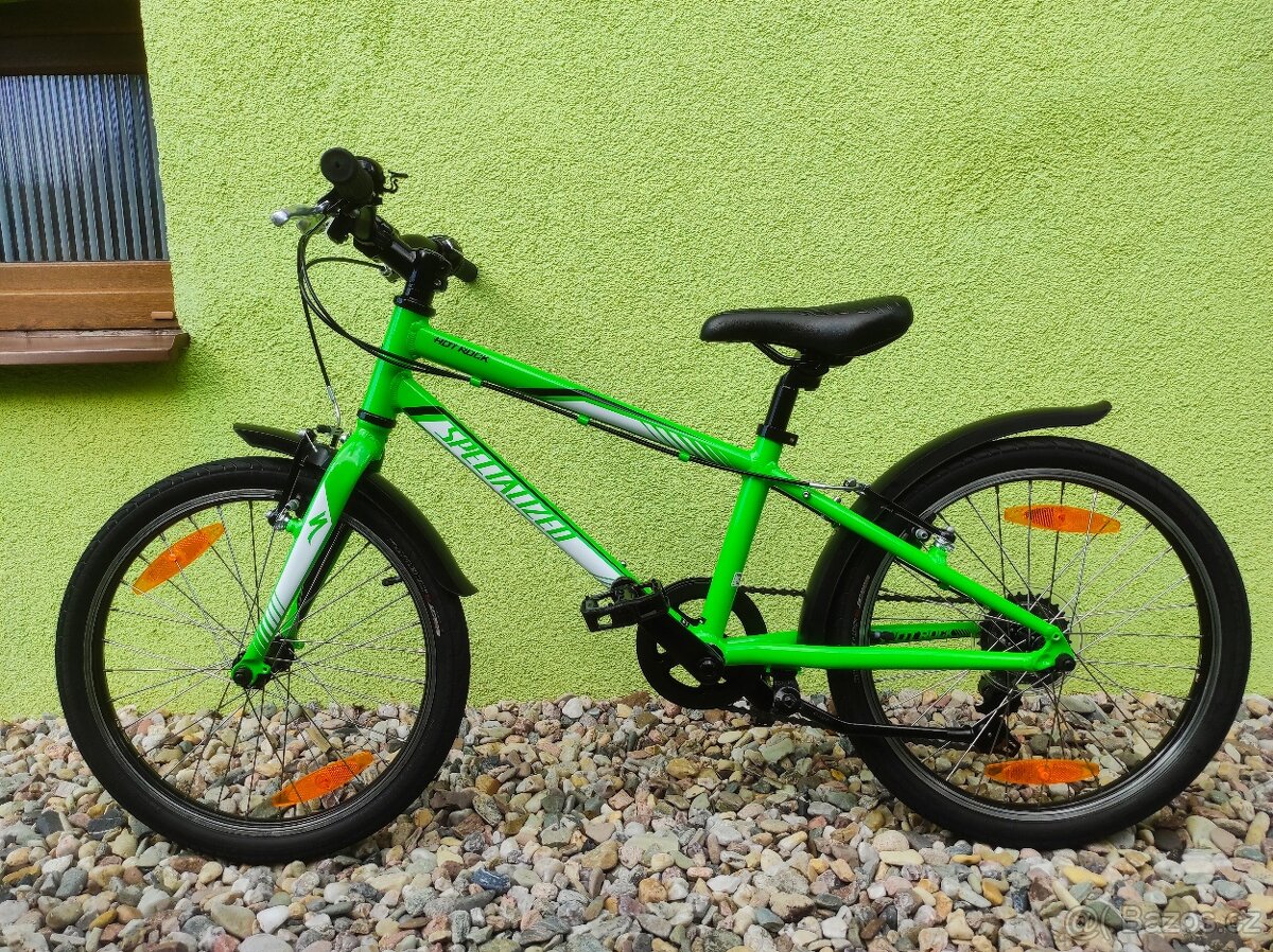 Značkové dětské kolo SPECIALIZED 20" (zelená) - 10