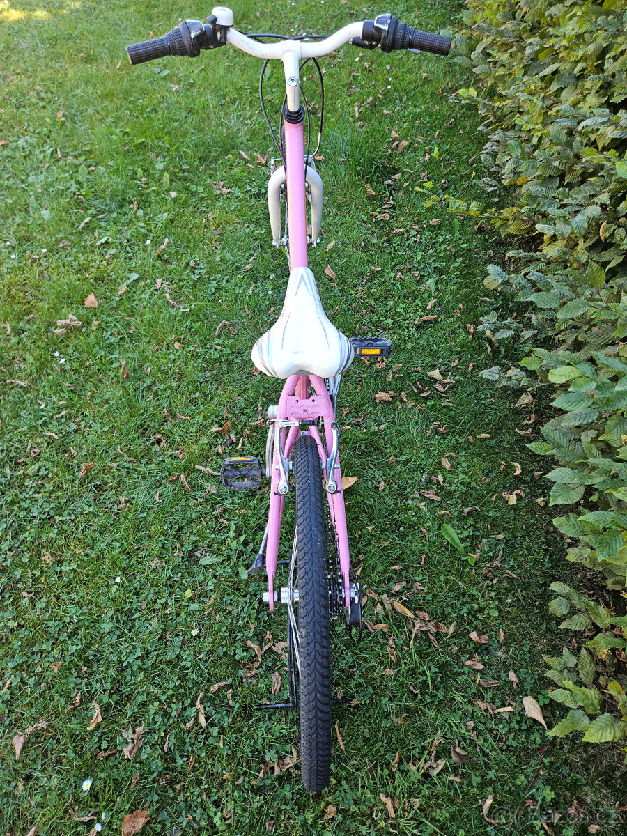 Dívčí 24" růžové horské hliníkové kolo CONDOR, rám 14" - 10