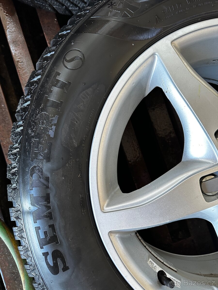 5x112 R16 7J + 215/65 Semperit zimné - 10