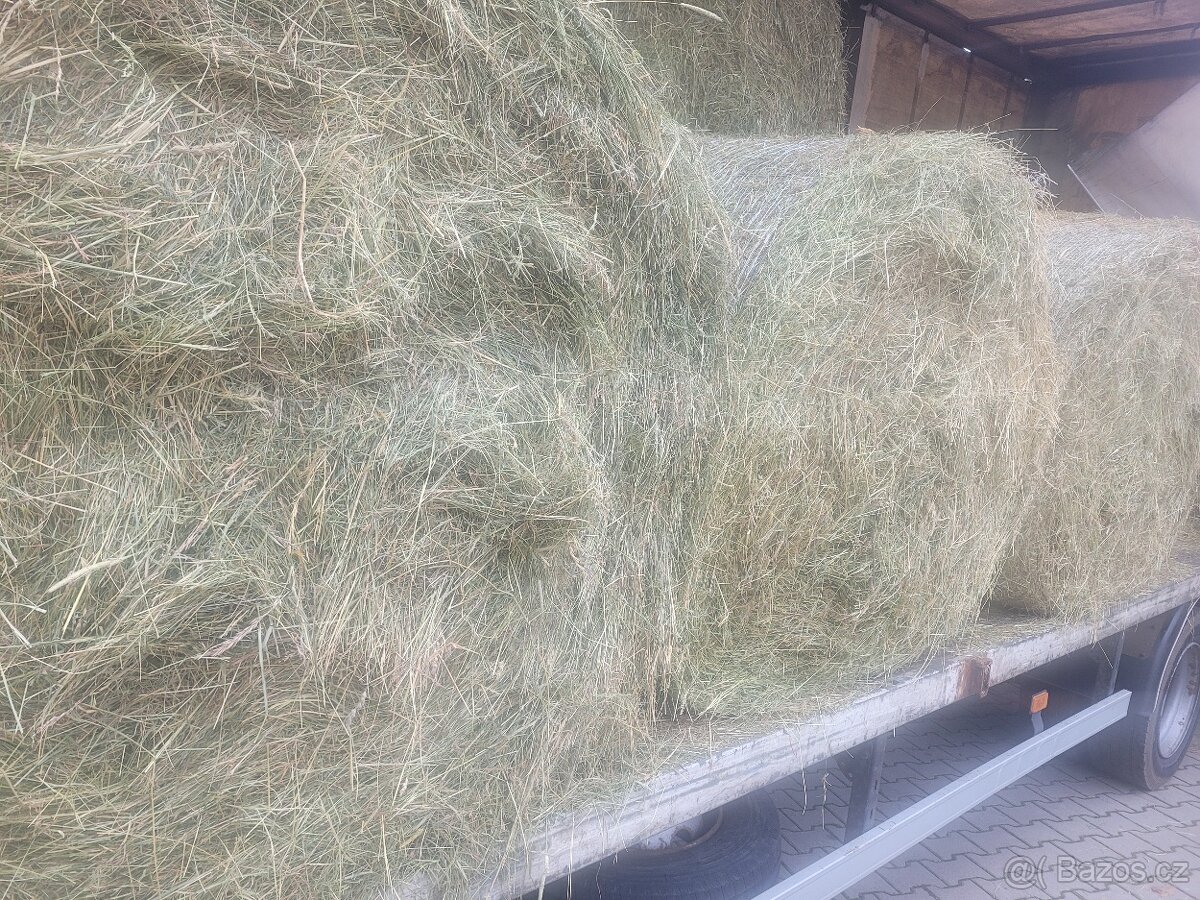 Seno kulaté balíky ze Šumavy - 10