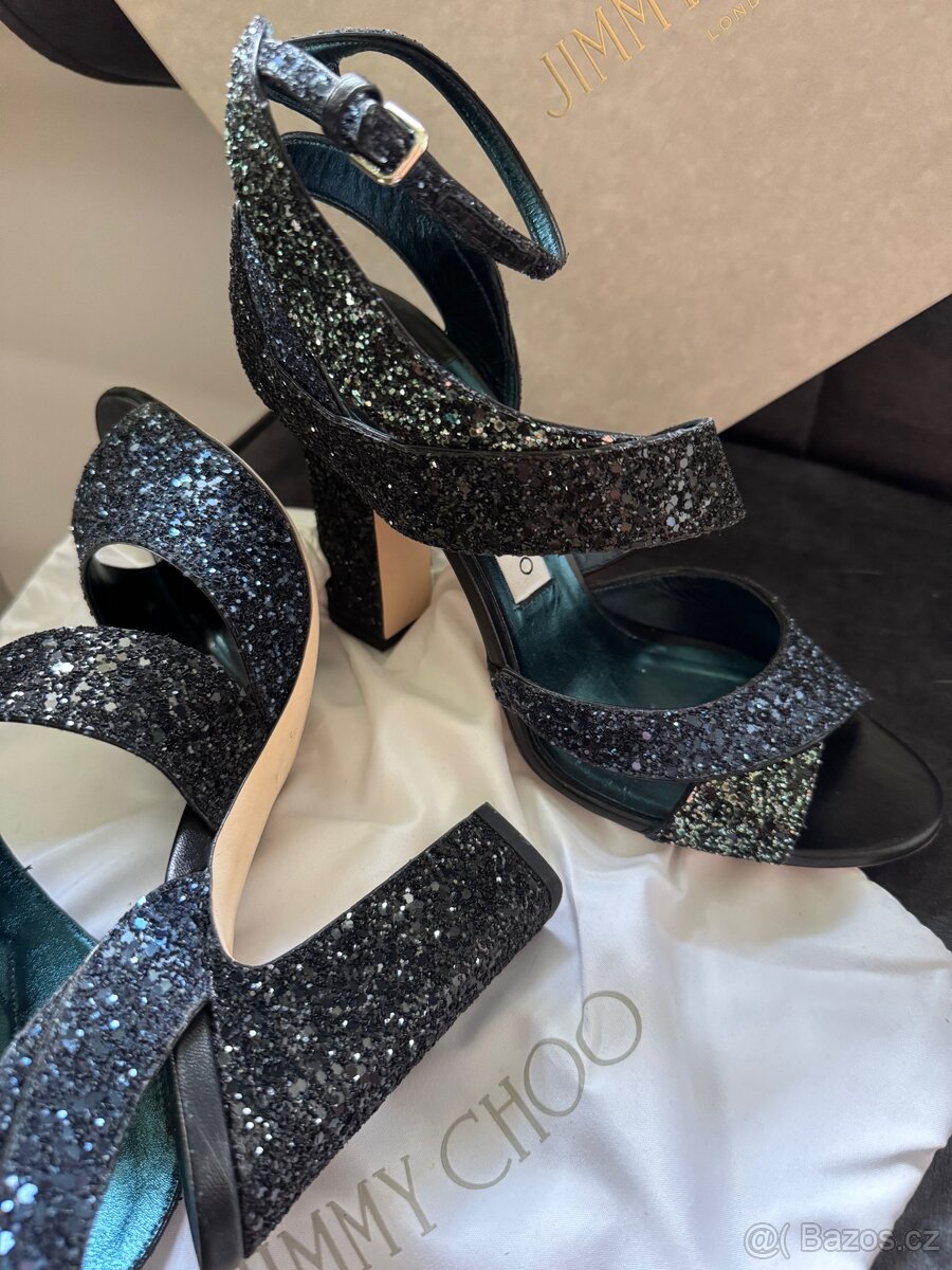 JIMMY CHOO boty na podpatku dámské - 10