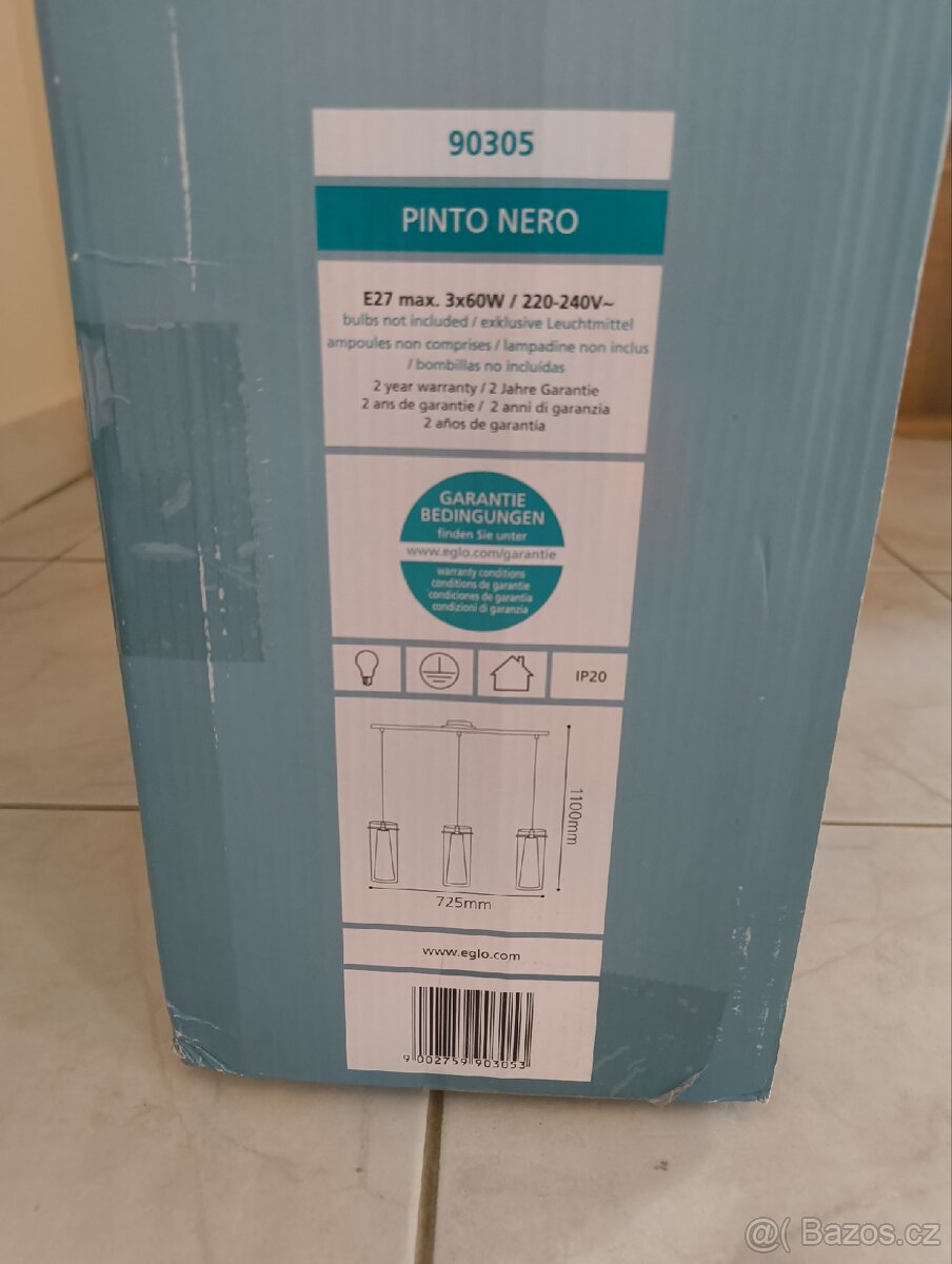 Lustr trojramenný designový - 10