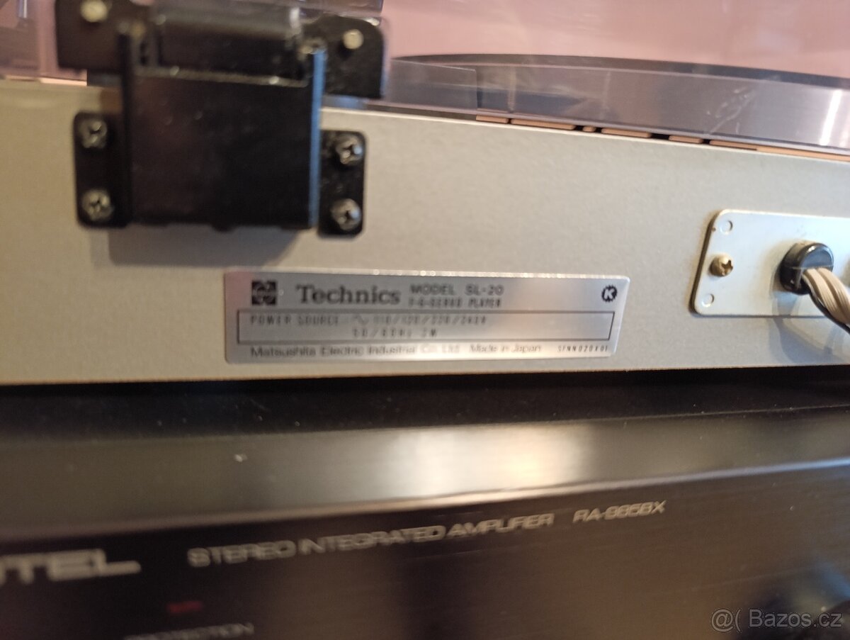 Gramofon Technics SL-20 VINTAGE - 10