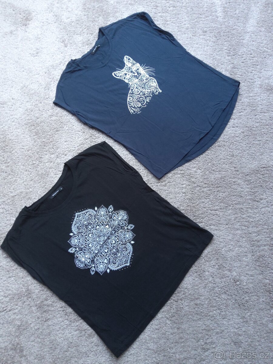 Set bavlněných triček s krátkým rukávem - 10