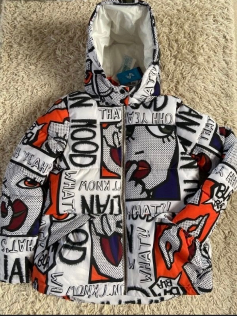 Kabát, bunda, kožíšek vel 3XL Benetton - 10