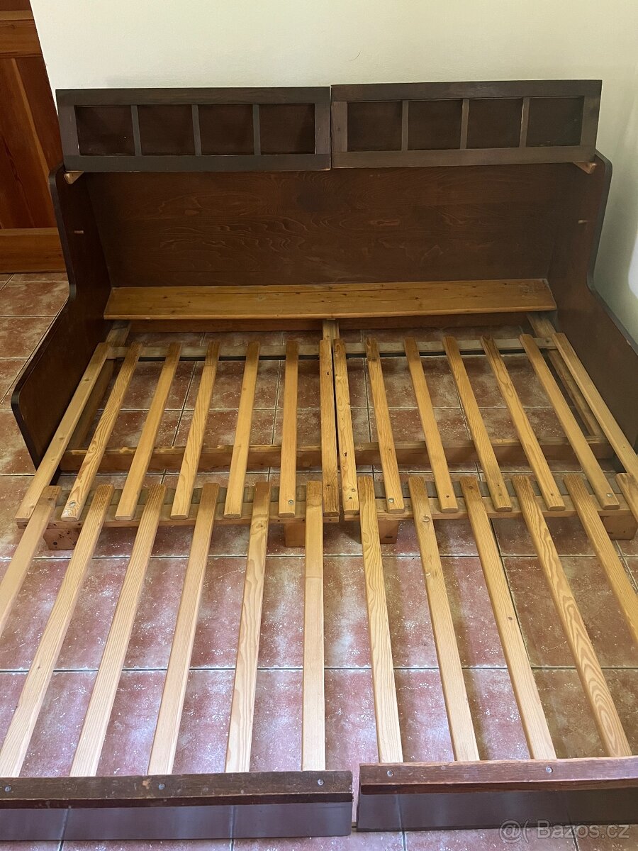 retro gauč Koželka Kropáček 50. léta - 10